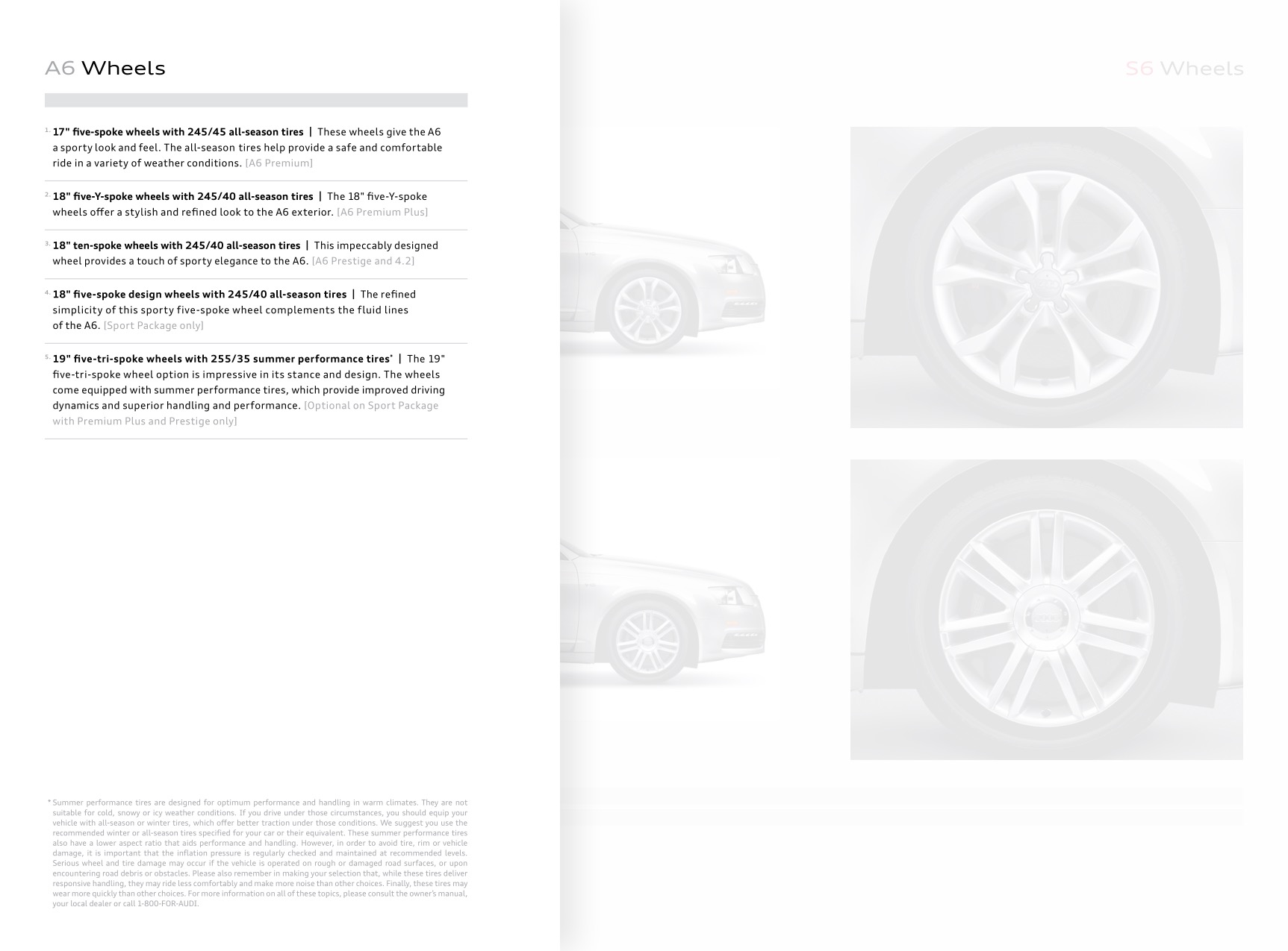 2011 Audi A6 Brochure Page 30